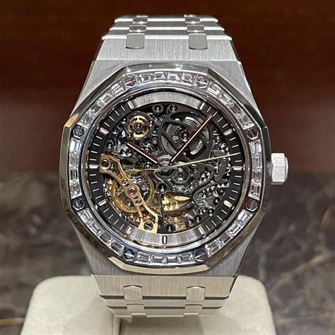 audemars piguet skeleton baguette|Royal Oak .